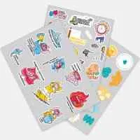 Наклейки ПВХ Sticker Pack на заказ